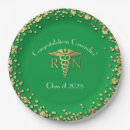Search for nursing graduation plates Gold