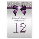 Search for glamourous table cards Classy bling sparkle jewels