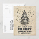 Search for snowflake tree postcards Vintage