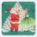 Search for vintage christmas girl stickers Santa