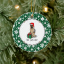 Search for german shepherd christmas tree decorations Santa claus