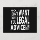 Search for legality postcards Lawyer