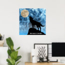 Search for blue wolf posters Full moon