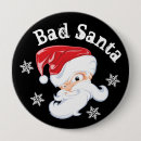 Search for black santa claus badges Xmas