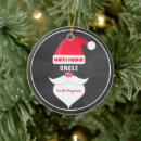 Search for funny uncle christmas tree decorations For him