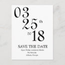 Search for numeric invitations Black and white