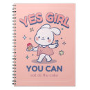 Search for kawaii girls notebooks Pink