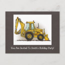 Search for backhoe invitations Digger