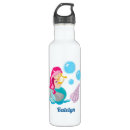 Search for mermaid water bottles Pink hair