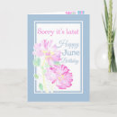 Search for belated cards Pretty