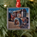 Search for agriculture christmas tree decorations Tractor