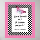 Search for alice in wonderland quote posters Whimsical