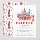 Search for vintage circus party invitations Retro