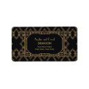 Search for gatsby wedding return address labels 1920s