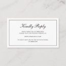 Search for rsvp enclosure cards Website