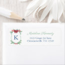 Search for family crest return address labels Elegant
