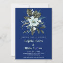 Search for sapphire wedding invitations Floral