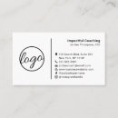 Search for logo business cards Simple