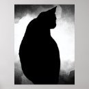 Search for cat silhouette posters Pet