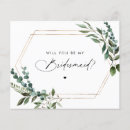 Search for fonts bridesmaid cards Minimal elegant bridesmaids request