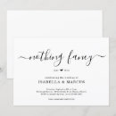 Search for ceremony only wedding invitations Elegant