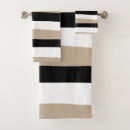 Search for black and tan bath towels Stripes