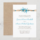 Search for rope wedding invitations Watercolor