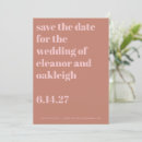 Search for desert wedding save the dates Minimalist