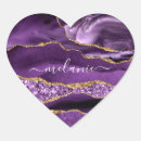 Search for purple and gold stickers For her