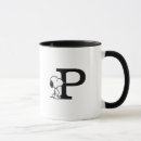 Search for monogram p mugs Peanuts