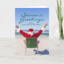 Search for beach santa claus cards Red