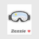 Search for alpine skiing stickers Goggles
