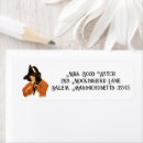 Search for kitsch return address labels Halloween