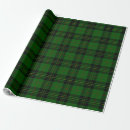 Search for green and black plaid wrapping paper Tartan