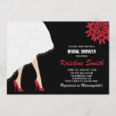 Search for red shoes invitations Bridal
