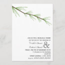 Search for nature rehearsal dinner invitations Pine tree
