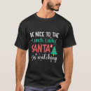 Search for santa is watching tshirts Funny
