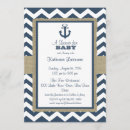 Search for navy blue baby shower invitations Beach