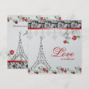 Search for red and silver invitations Rose