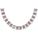 Search for tea party birthday bunting flags Mad hatter