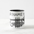 Search for marching band mugs Trumpet
