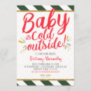 Search for christmas baby shower invitations Baby it's cold outside