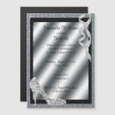 Search for black silver sweet 16 invitations 16th birthday party