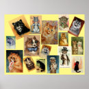 Search for louis wain posters Funny