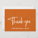 Search for orange thank you cards Script