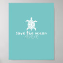 Search for save the ocean posters Turtle
