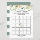 Search for white rose bridal shower invitations Greenery