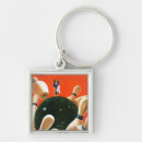Search for retro bowling key rings Vintage