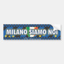 Search for made in italy bumper stickers Milan