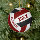 Search for girl volleyball christmas tree decorations Sports
